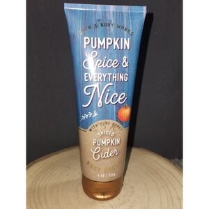 Bath & Body Works SPICED PUMPKIN CIDER Body Cream 8‎ oz Retired RARE PURE HONEY!